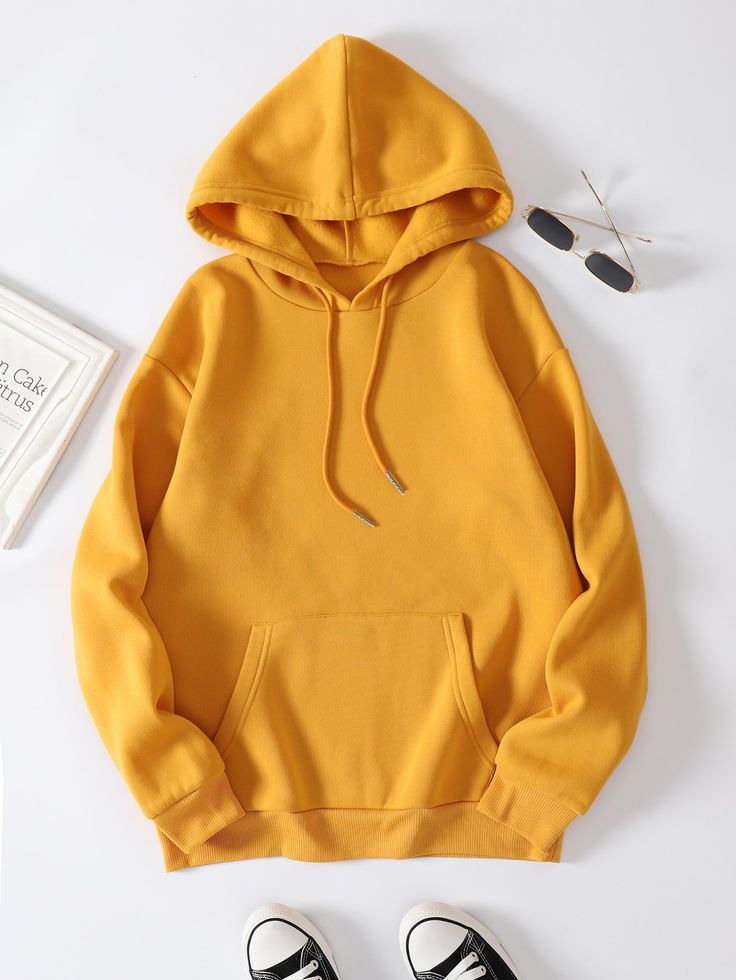 Summer Yellow Winter Warm Hoodie