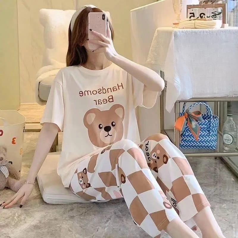 Handsome Bear Shirt Trouser ( PJ Set )