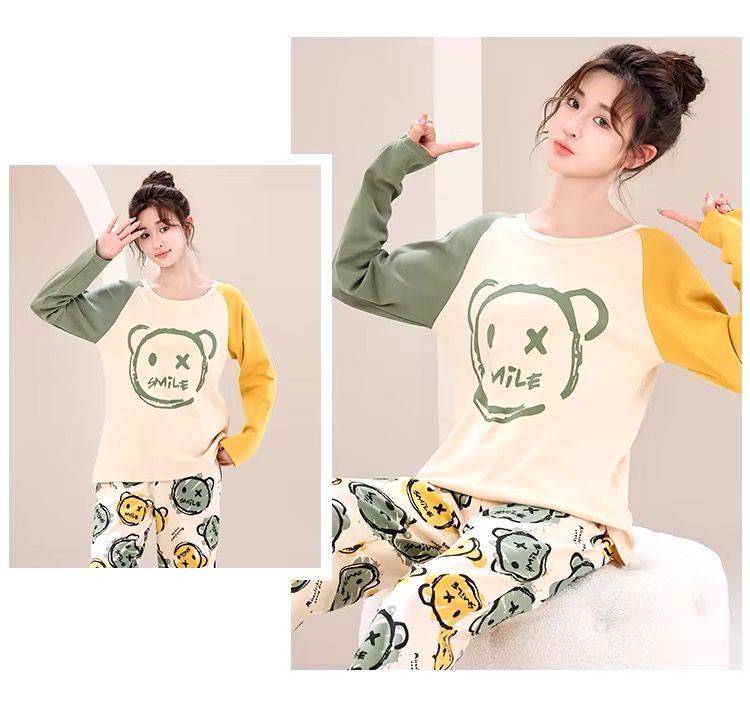 Multi Colour Smile Print T-shirt & Trouser