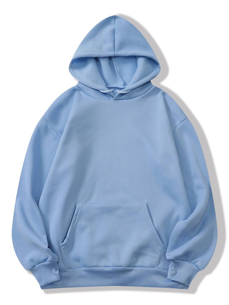 Sky Blue Winter Warm Hoodie