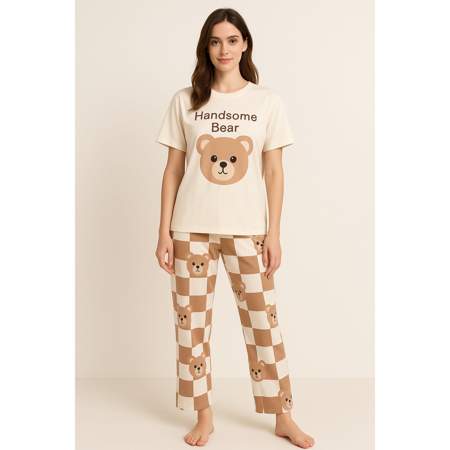 Handsome Bear Shirt Trouser ( PJ Set )